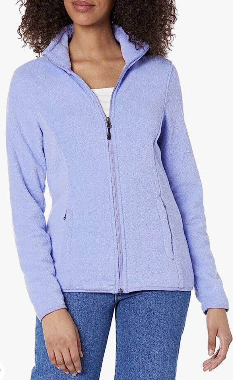 Amazon Essentials Women's Classic-Fit Full-Zip Polar Soft Fleece Jacket Size XS